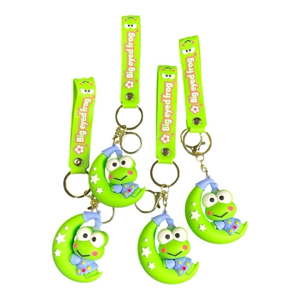 Keroppi Moon Keychain